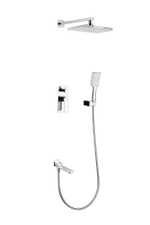 07165 Смеситель встраиваемый для душа с 3-функ. (ХРОМ) GANZER (6/1шт)