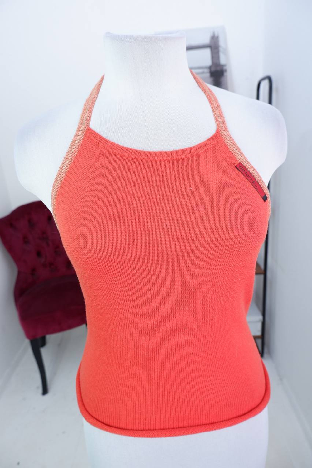 Топ вязаный, визуально 40/42 размер