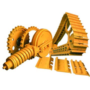 Гусеничная ходовая, цепи, катки, сегменты запасные части