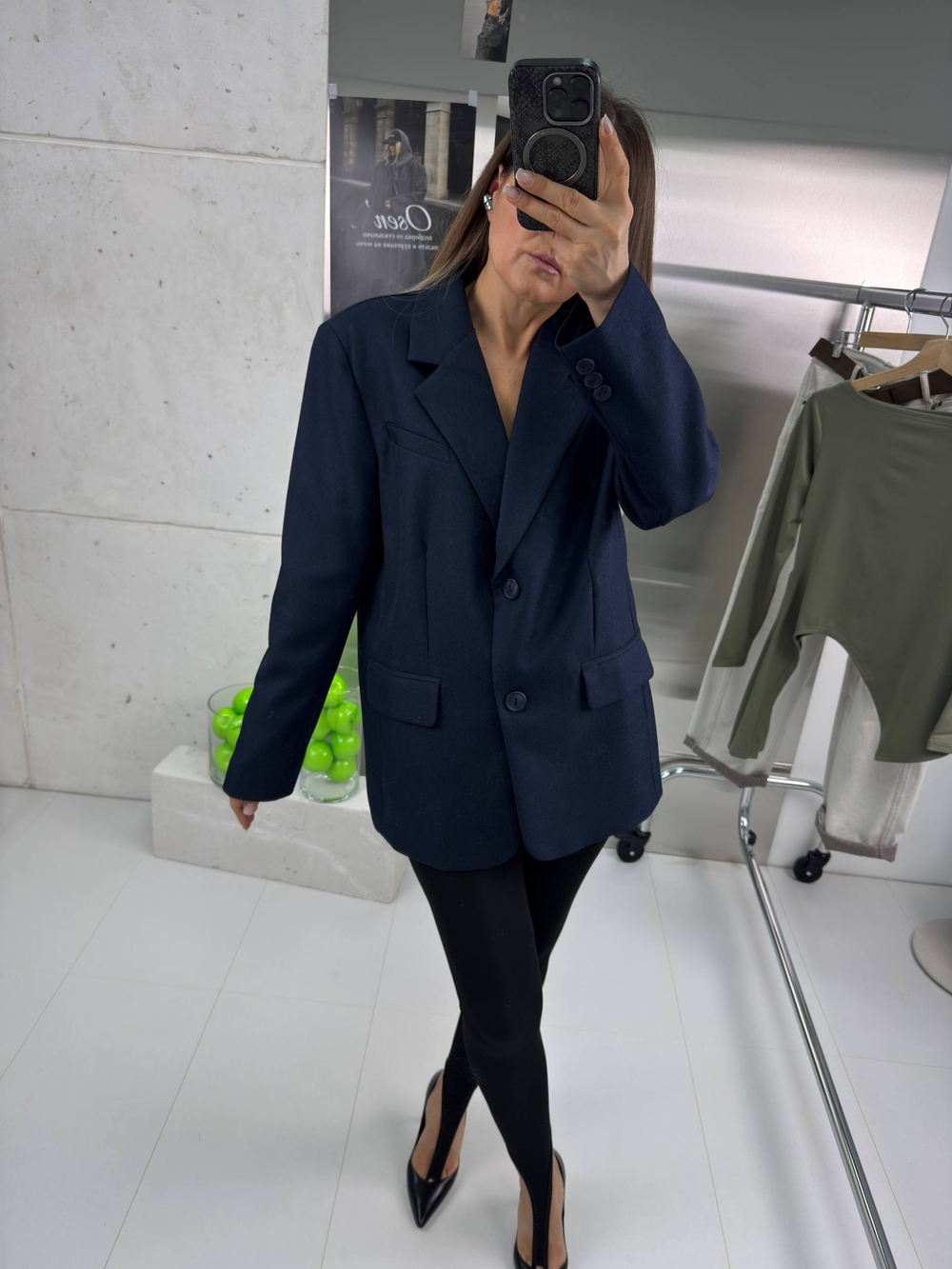 Блейзер женский арт. 1106 цвет "синий"