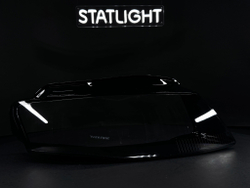 Правое стекло фары AUDI A4 B8 2007-2012 дорест