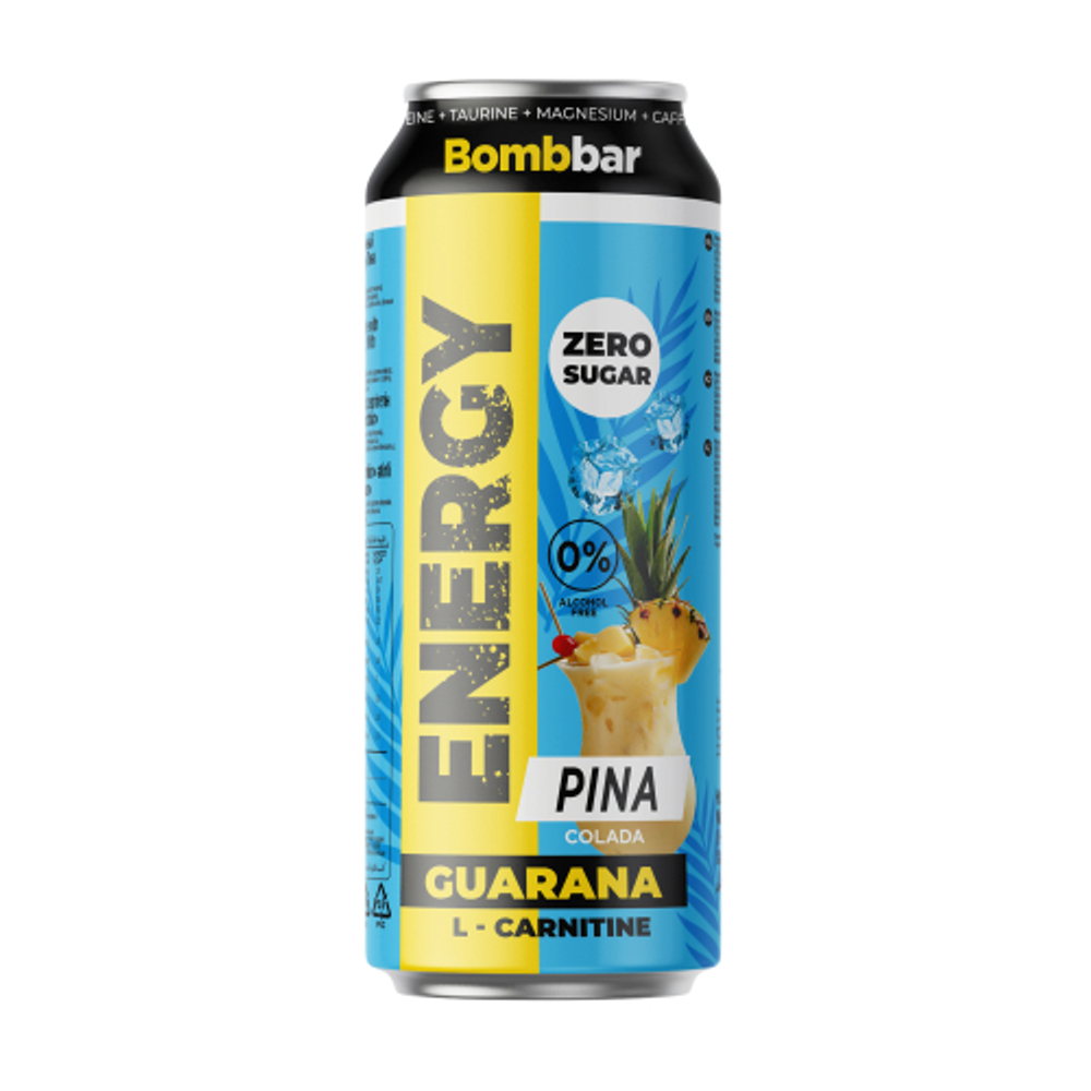 Напиток б/а тонизирующий Bombbar «L-Карнитин с гуараной»