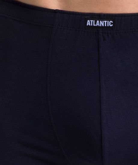 Трусы мужские боксеры (5шт), Atlantic 5SMH-001, темно-синие + деним + светло-голубые