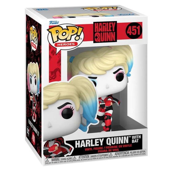 Фигурка Funko POP! Heroes DC Harley Quinn 30th Harley Quinn with Bat (451) 65614