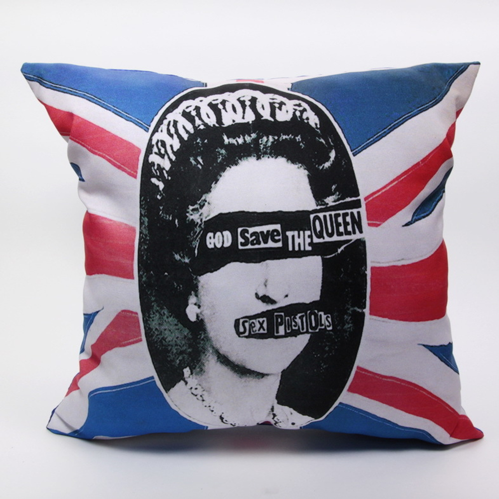 Подушка Sex Pistols God Save The Queen