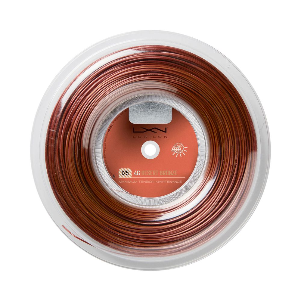 Струны теннисные Luxilon 4G String Reel 200m - Bronze