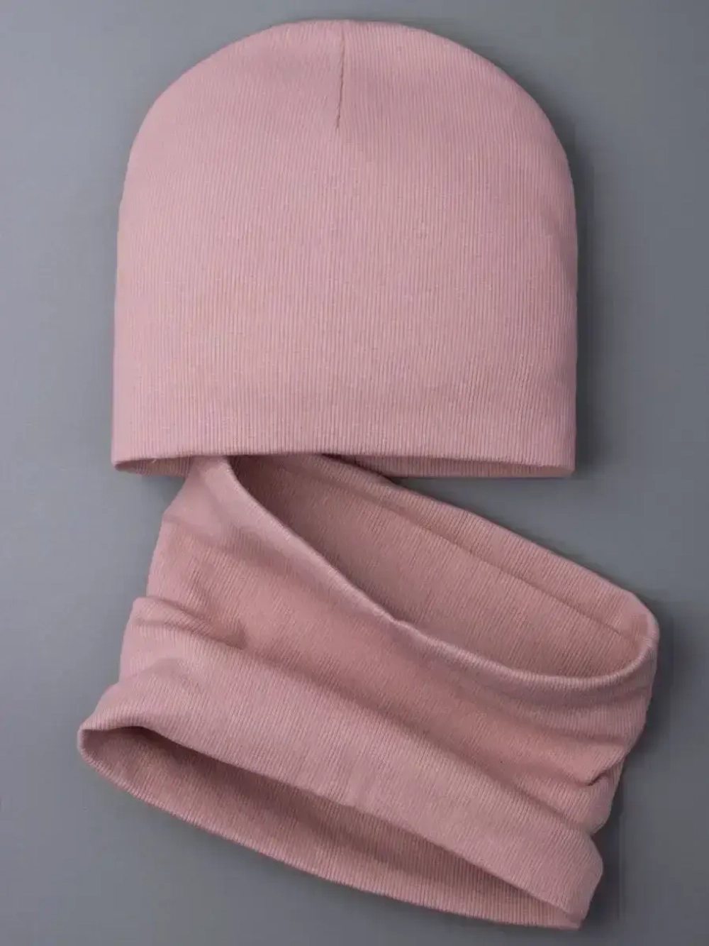 Шапка для девочки осенняя и снуд