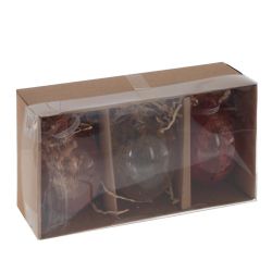 GAEM Набор из 3-х изделий декоративных подвесных "Яйцо пасхальное" (4,5*6), L16 W9,5 H5,5 см