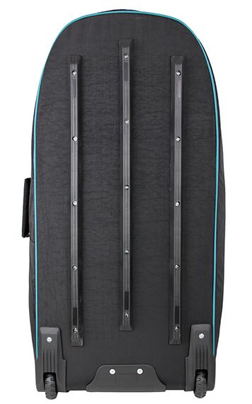 Сумка FanDiver на колесах черный/бирюзовый 100 л