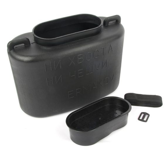 Кан живцовый Helios черный 10 литров