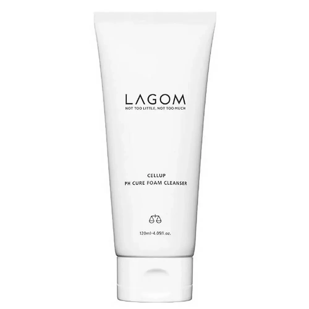 Lagom Cellup Ph Cure Foam Cleanser увлажняющая слабокислотная пенка для умывания