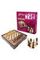 STAR VIP CHESS SET WALNUT / Big Size