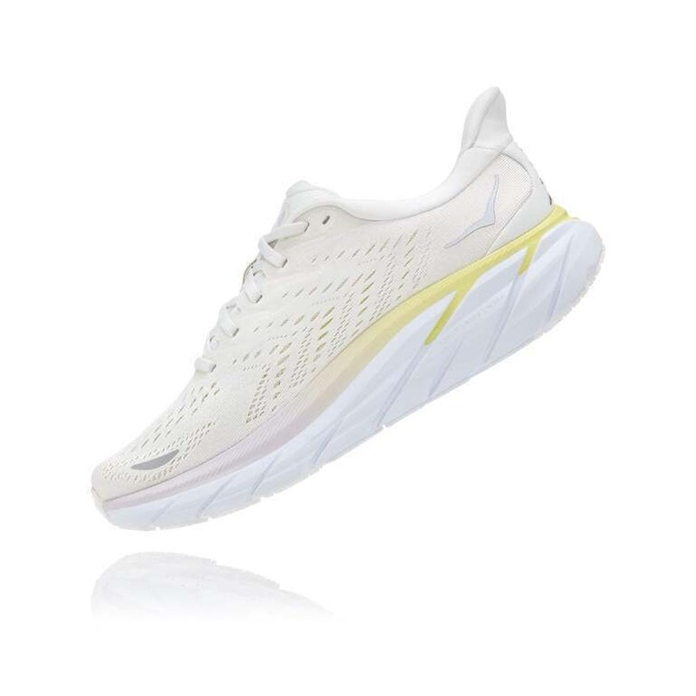Кроссовки женские HOKA W CLIFTON 8 Blanc De Blanc / Bright White