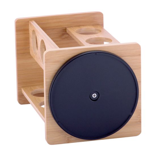 Набор ёмкостей для специй 12 шт. Kamille КМ 7035 на бамбуковой подставке