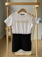 Хлопковое платье Balmain, 116