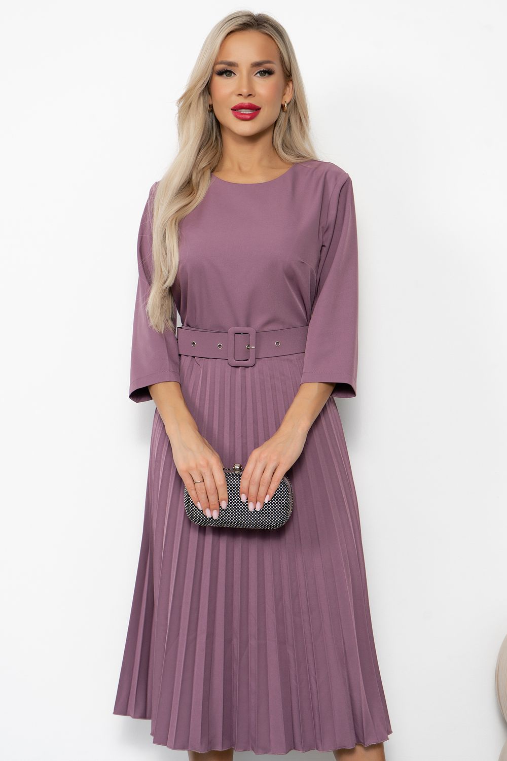 Платья Агния (сливовый) Р11-1220/2 Nikol