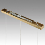 6593/3A MODERNI LN26 406 латунь/белый, металл/текстиль, стекло Подвес E14 3*40W 220V JANE