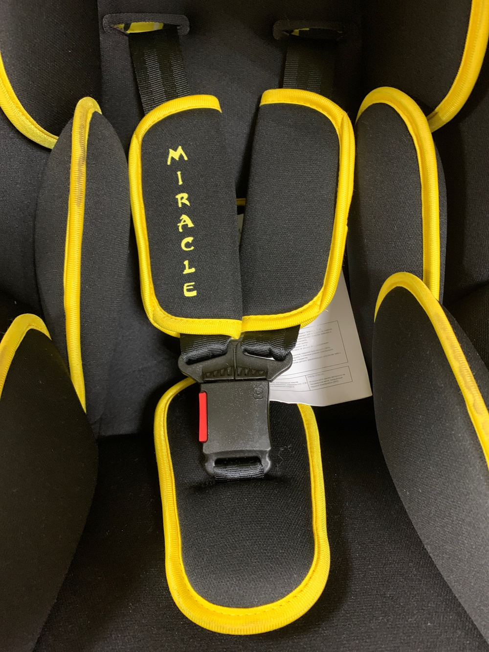 Автокресло Rant "Miracle" HV (yellow) группа 0+ LB 327  (0-13 кг)