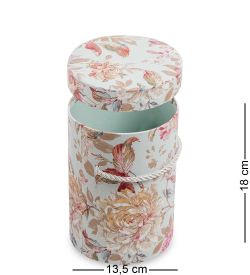 WG-78/1-B Коробка подарочная «Цилиндр» цв.голубой