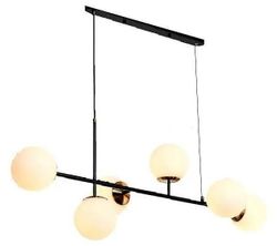 Подвесная люстра iLamp Golden 9136P/6 BK-WH