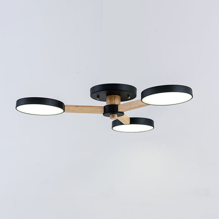 Потолочная Люстра Turna 3 Black By Imperiumloft