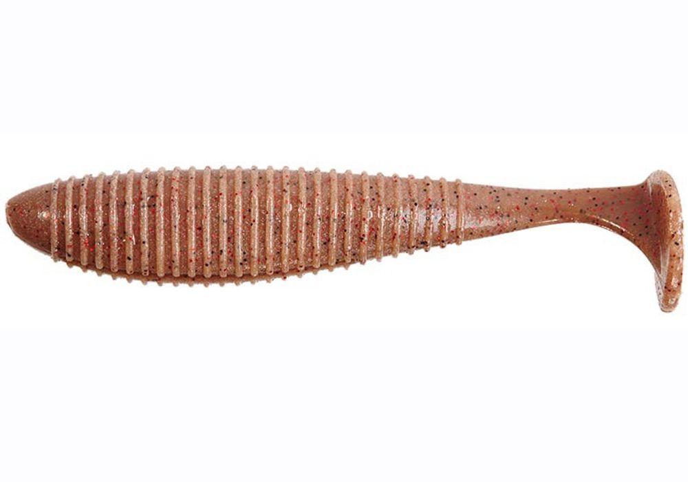 Виброхвост Lucky John JOCO SHAKER 2.5in (6,35 см), цвет F02, 6 шт/уп