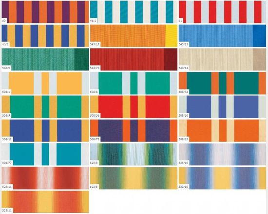 Зонт пляжный профессиональный Cezanne 2400 цвет тортора Magnani Италия