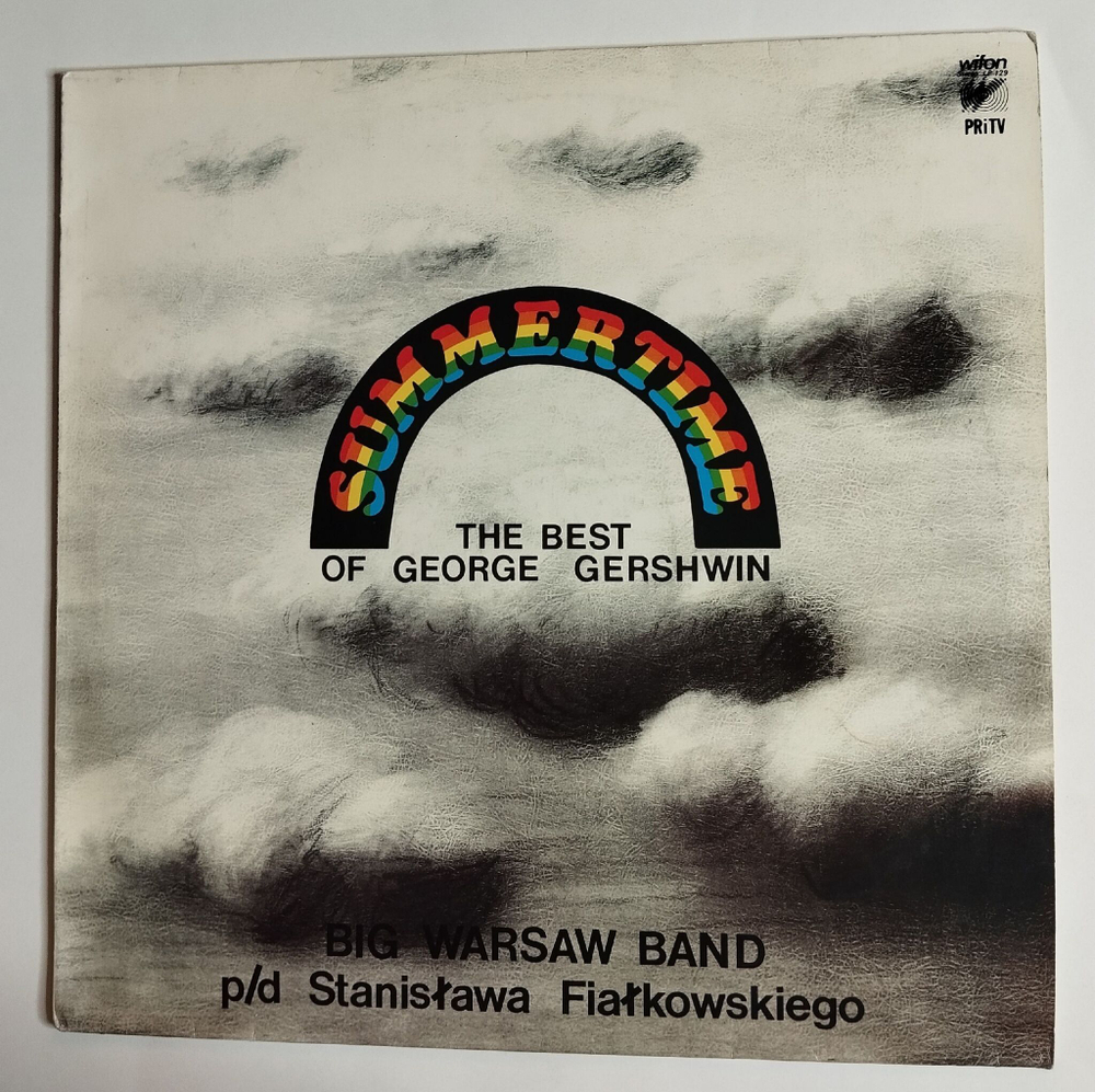 Винтажная виниловая пластинка LP Big Warsaw Band Summertime The Best Of George Gershwin (Польша 1988)