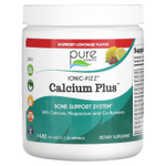 Pure Essence, Ionic-Fizz Calcium Plus, со вкусом малинового лимонада, 420 г (14,82 унции)