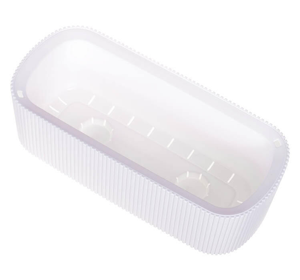 Кашпо СТРИП прямоугольное 290*130мм 1,7 л со вставкой М3251