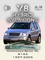 Щетки стеклоочистителя HUOYE Y8 550/550 мм на MercedesBenz MlClass | Hook/J-Hook