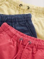 Шорты для мальчика Next AG3-815, 3 шт., Темно-синий, Красный, Светло-желтый