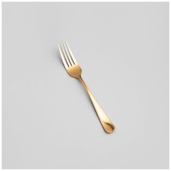 НАБОР СТОЛОВЫХ ПРИБОРОВ SOLDI AGNESS 16 ПР., СТАЛЬ 18/10, ПВД ПОКРЫТИЕ, ЦВЕТ: ЗОЛОТОЙ