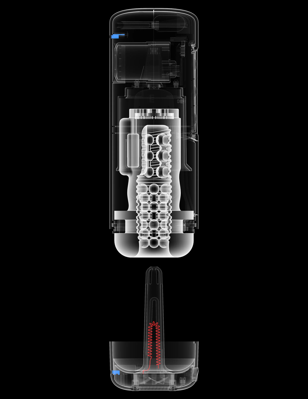 Мастурбатор с вибрацией PDX Elite Milk Me Hotter - Black Pipedream RD55023PD
