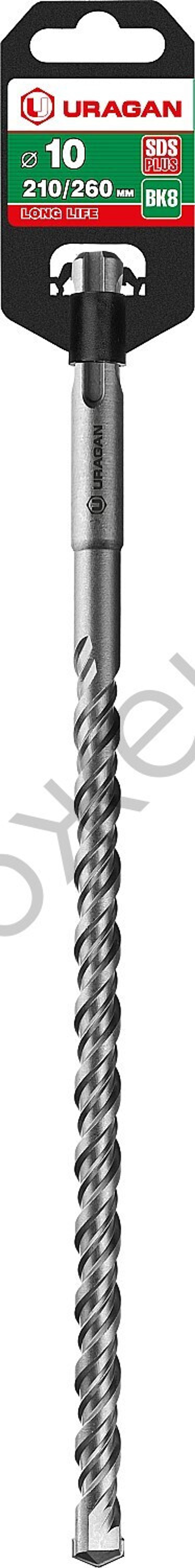 URAGAN 10х260 мм, SDS-plus бур (29311-260-10)