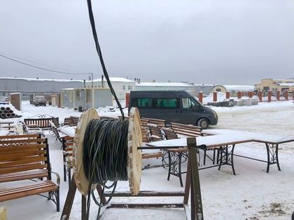 Редевелопмент: строительство кабельной линии