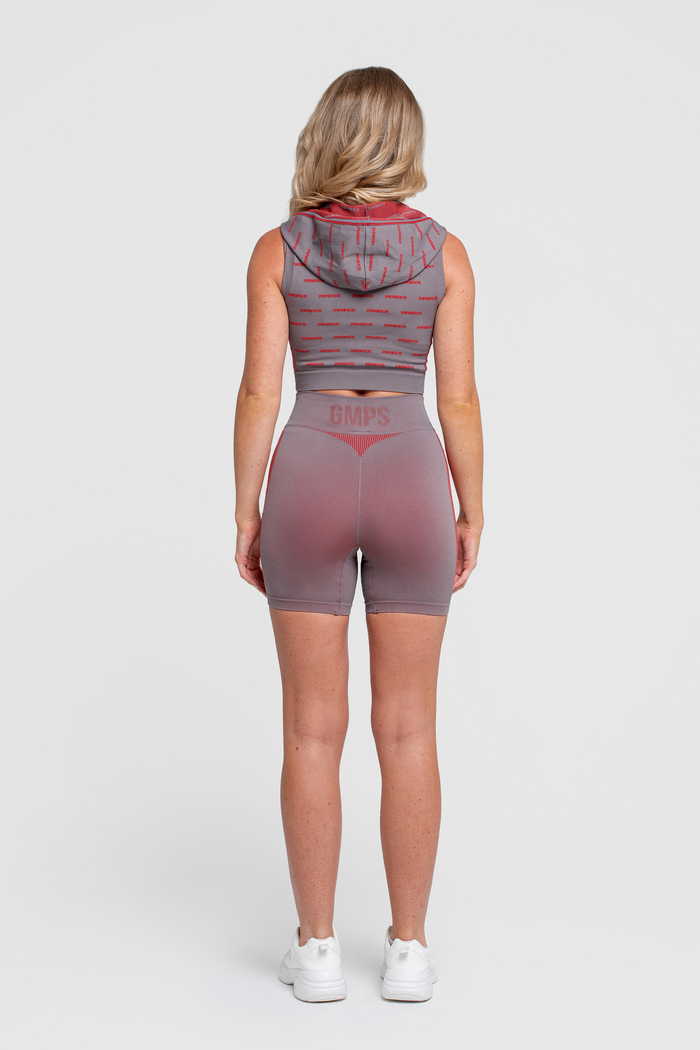 Кроп-топ бесшовный на молнии