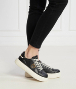 Кожаные кроссовки yoko Pinko - черный(SS0003 P014)