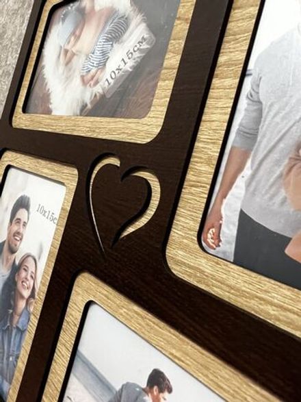 Фоторамка "LOVE" на 4 фото 10х15см