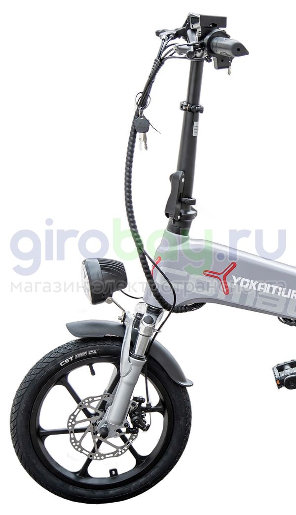 Электровелосипед Yokamura Combo 16 (48V/11Ah) - Nardo Grey