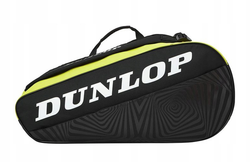 Сумка теннисная Dunlop Termobag SX Club 6 RKT - black/yellow