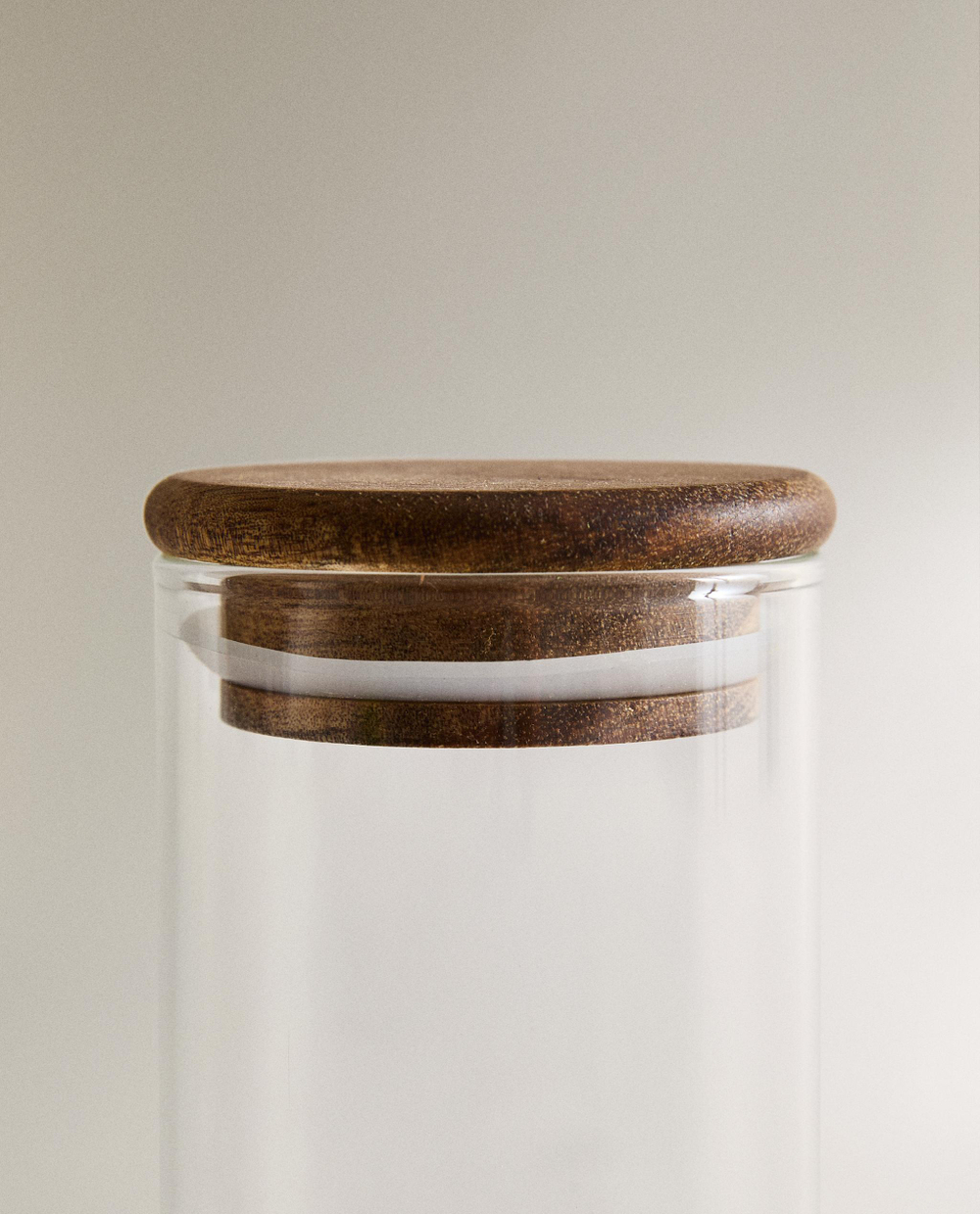 Zara Home пищевой контейнер из боросиликатного стекла, цвет прозрачный, 6 см