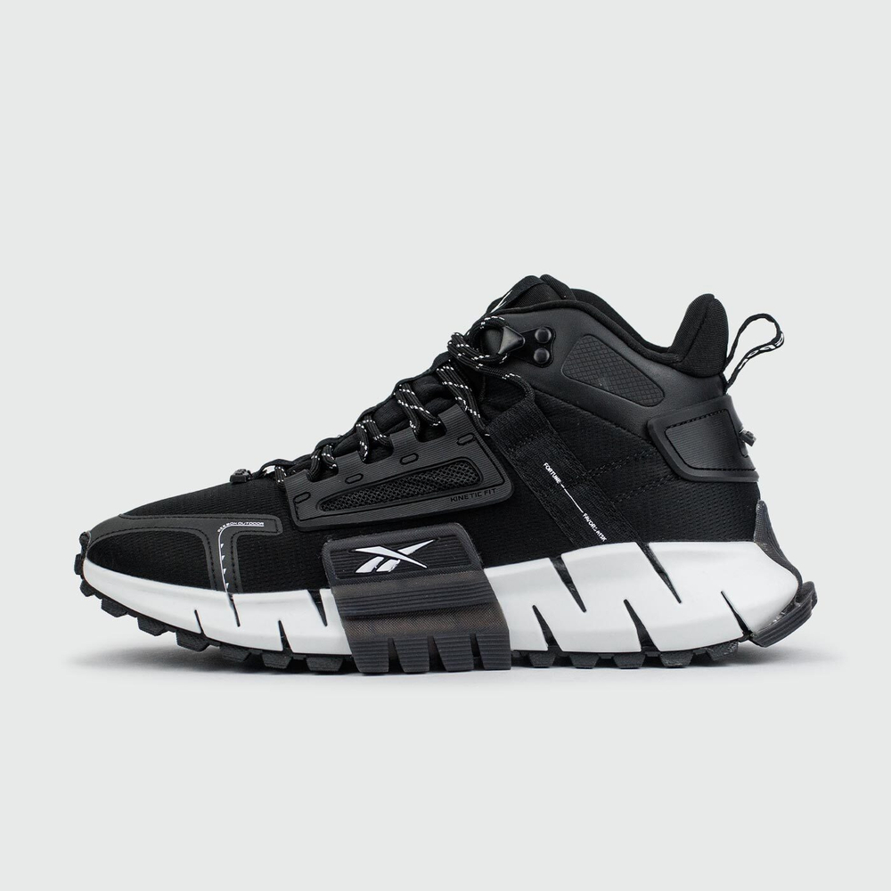 Кроссовки Reebok Zig Kinetica Mid Black / White