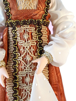 Кукла коллекционная Девушка в русском народном костюме