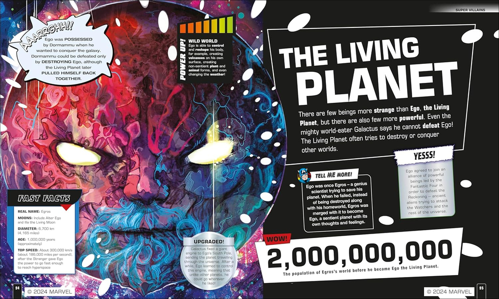 Marvel Incredible Records: Amazing Powers and Astonishing Stats