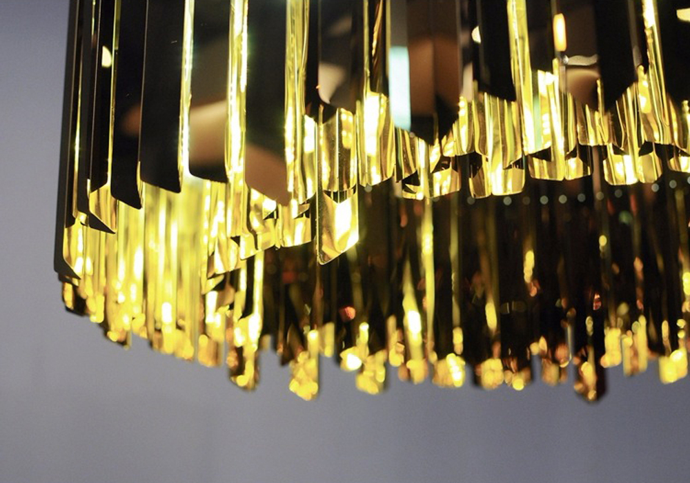 Pendant design lamp  Tom Kirk Facet by Innermost D100 (2 level/Gold)