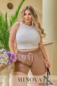 Шорты 438-бежевый Minova