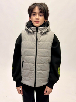 Жилет демисезонный мембрана для мальчика 8-12 лет Милашка Сьюзи