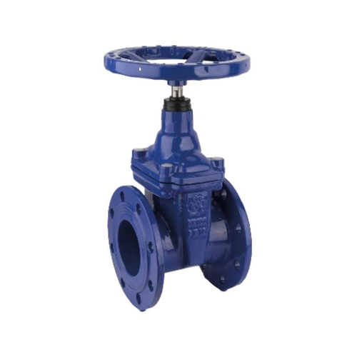 Задвижка чугунная с обрезиненным клином DN 200 PN 16, EPDM до 90гр. Рашворк 101-200-16