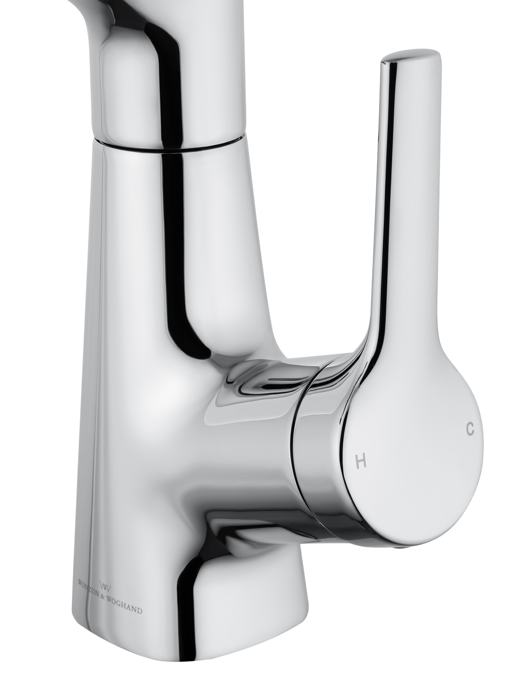 Смеситель для раковины с выдвижным изливом WONZON & WOGHAND, Хром (WW-121B108-CR)